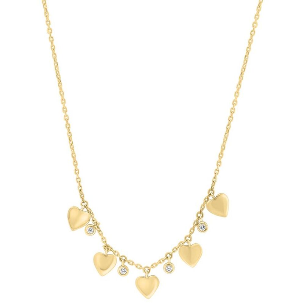 Effy Fine Jewelry 14K 0.08 Ct. Tw. Diamond Necklace